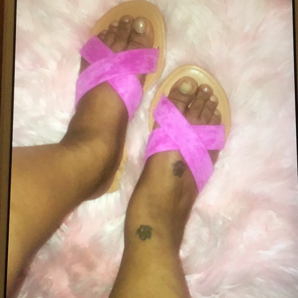 Pink sandals  SOLD